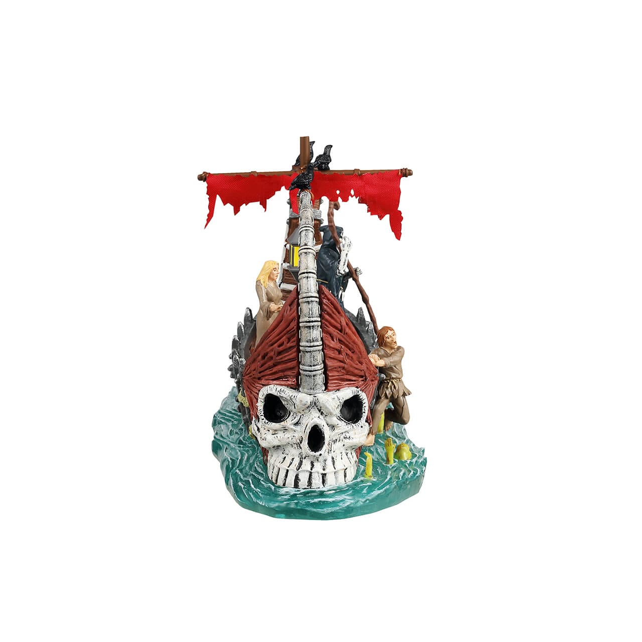 lemax-ferry-on-river-styx-bateau-hant-spooky-town image 2