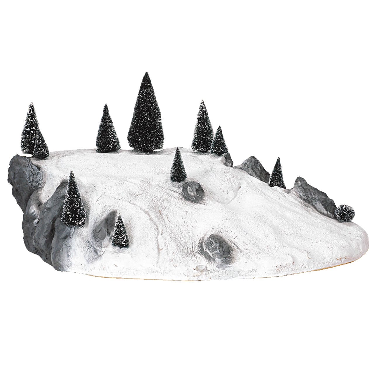 lemax-large-ski-platform-plateforme-11-sapins-miniatures image 2