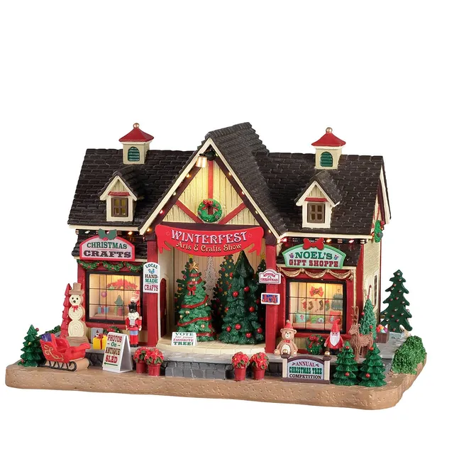 lemax-winterfest-arts-crafts-show-march-artisanal-caddington-lumineux image 1