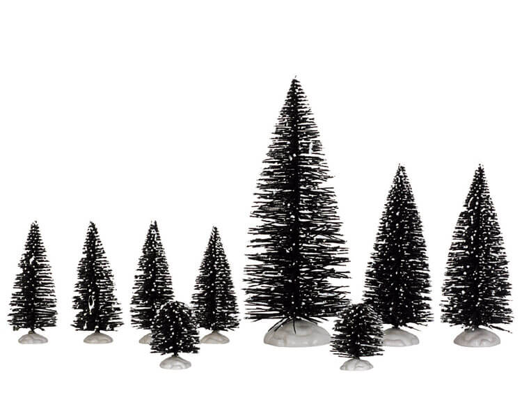 lemax-assorted-pine-tree-sapins-miniatures-pour-village-de-no-l image 2