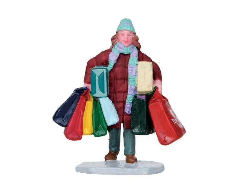 lemax-last-minutes-shopper-figurine-shopping-de-no-l image 1