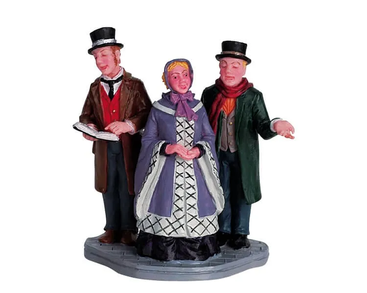 lemax-merry-carolers-figurine-village-de-no-l image 1