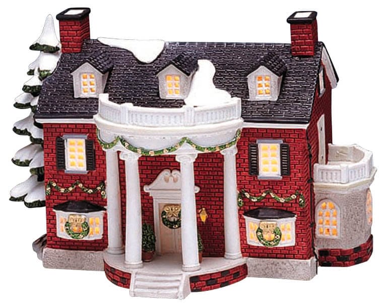 lemax-cabot-s-mansion-manoir-de-village-miniature-lumineux image 2