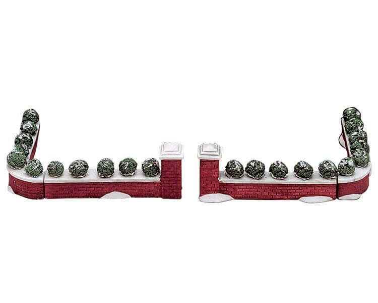 lemax-brick-wall-lot-de-6-murets-de-briques-miniatures image 1