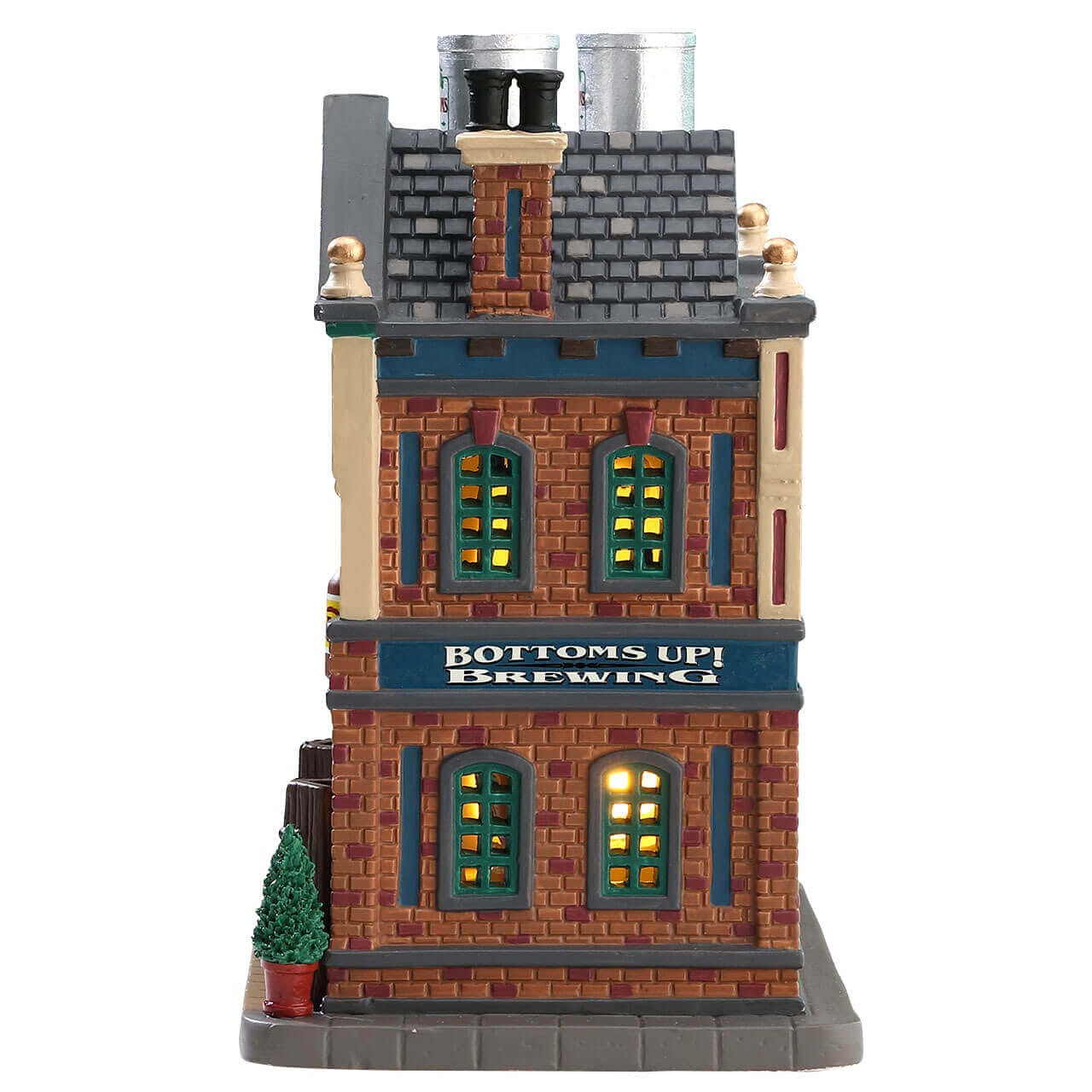 lemax-bottoms-up-brewery-b-timent-de-village-miniature-lumineux image 2