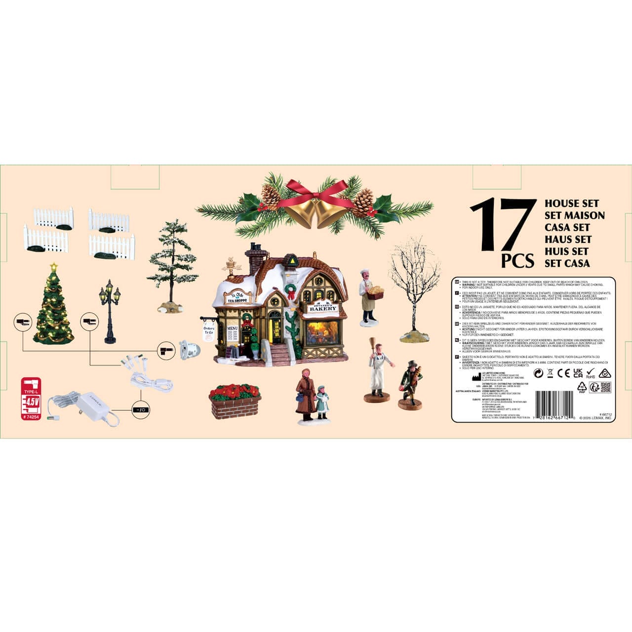lemax-devaney-s-bakery-set-boulangerie-miniature-lumineuse-avec-figurines-caddin image 3