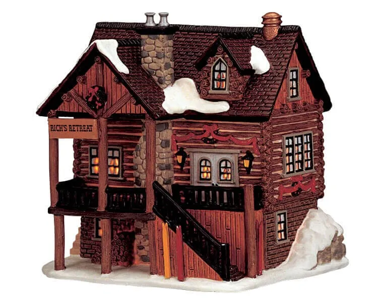 lemax-rich-s-retreat-chalet-village-lumineux image 1