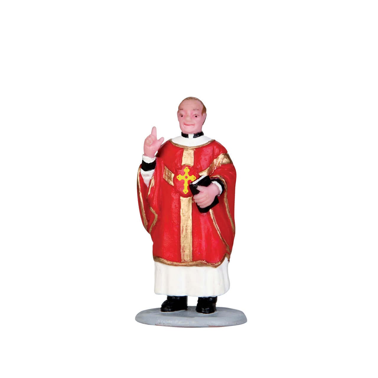 lemax-priest-blessing-figurine-pr-tre-pour-village-de-no-l image 1