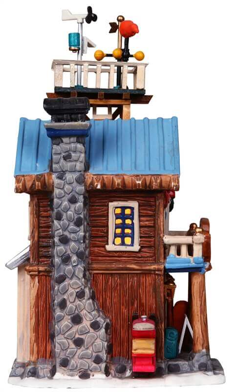 lemax-mountain-weather-rescue-station-miniature image 3