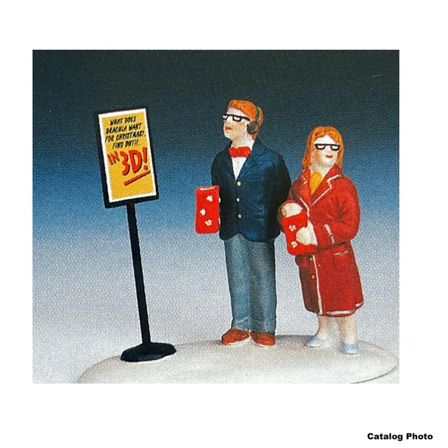 lemax-3d-movie-goers-figurine-spectateurs-cin-ma-3d image 1