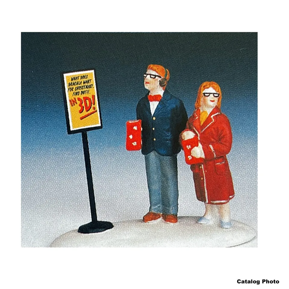 lemax-3d-movie-goers-figurine-spectateurs-cin-ma-3d image 1