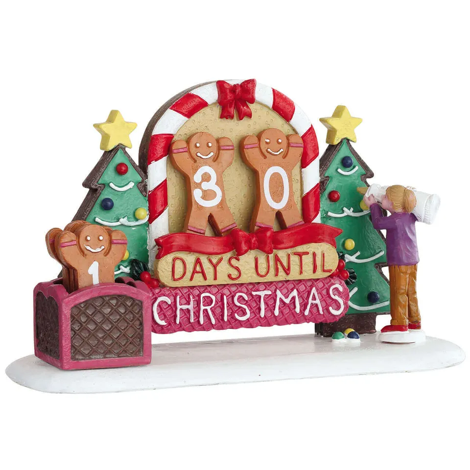 lemax-gingerbread-countdown-calendrier-de-l-avent-miniature image 1