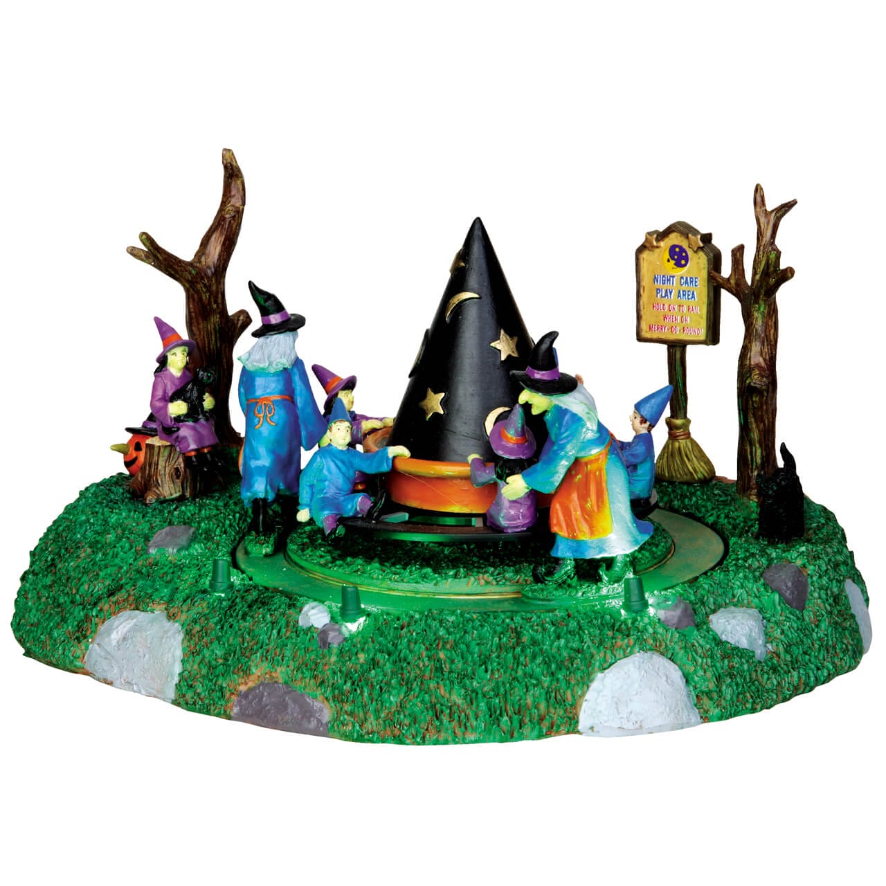 lemax-playtime-man-ge-sorci-res-chapeau-spooky-town image 1