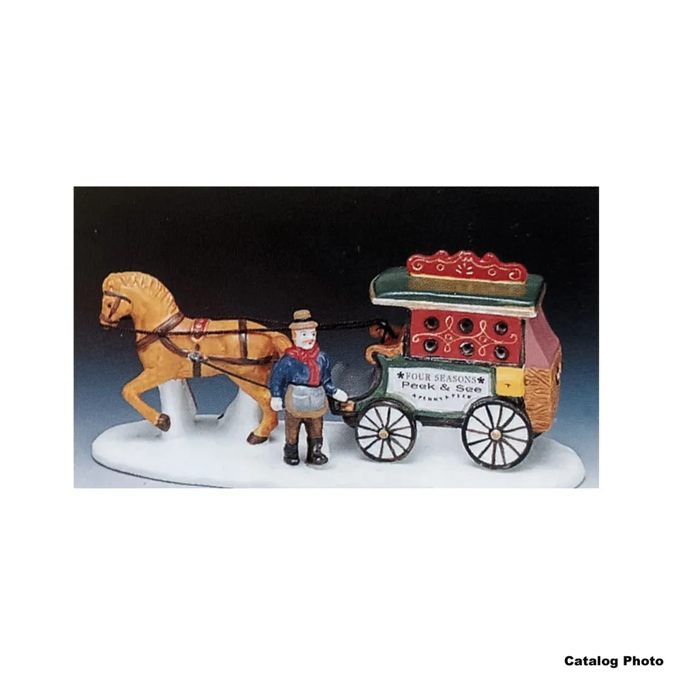 lemax-peek-see-carriage-cal-che-miniature-de-no-l image 1