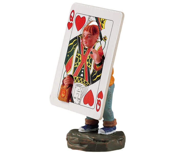lemax-queen-of-hearts-figurine-spooky-town-halloween image 1