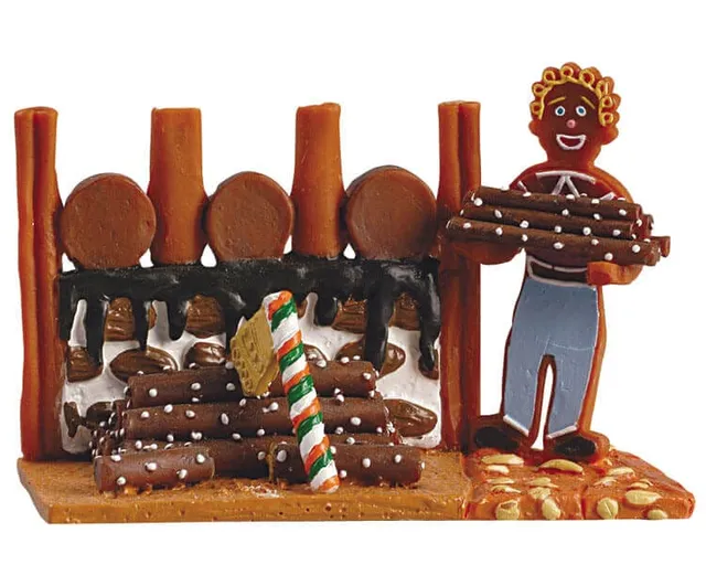 lemax-cinnamon-cookie-fence-cl-ture-sugar-n-spice-miniature image 1