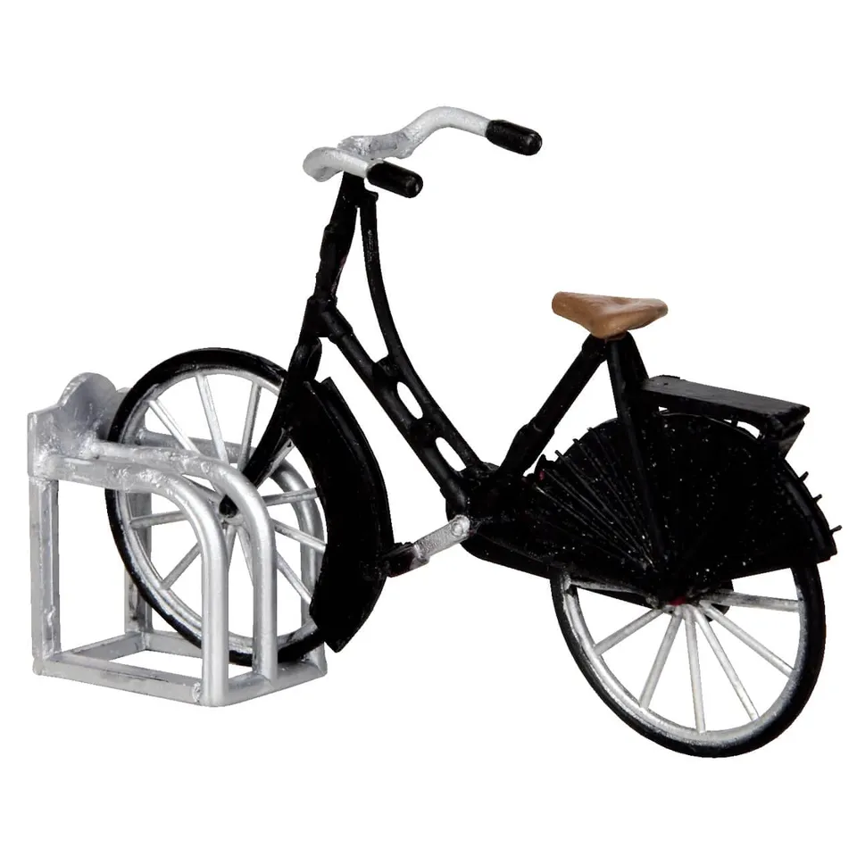 lemax-vintage-bicycle-set-of-2-lot-de-2-v-los-vintage-village-de-no-l image 1