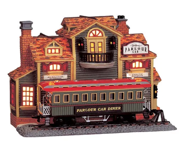 lemax-the-parlour-car-voiture-miniature-village-de-no-l image 1
