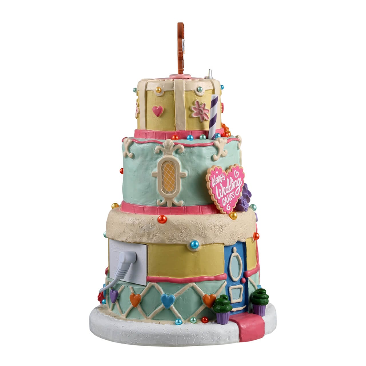 lemax-wendy-s-wedding-cakes-maison-miniature-lumineuse-sugar-n-spice image 2