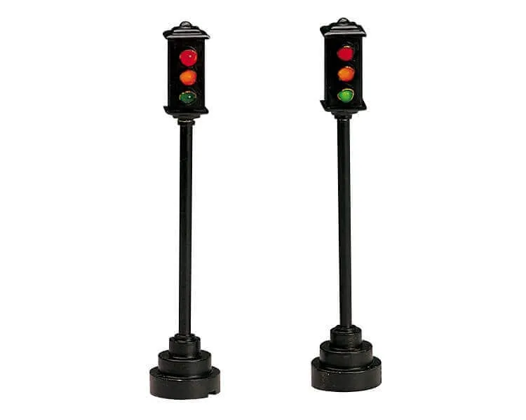 lemax-traffic-light-multiface-feu-tricolore-de-ville-miniature image 1