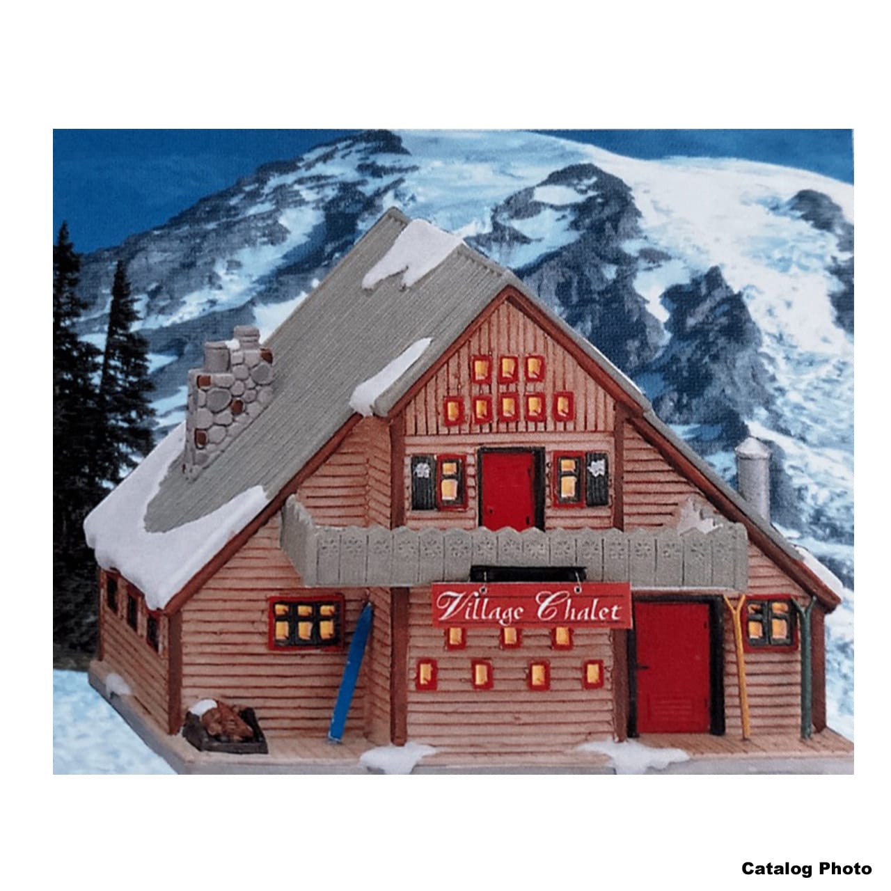 lemax-vail-village-chalet-chalet-de-no-l-lumineux image 1
