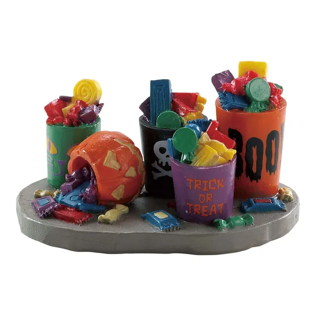 lemax-buckets-of-candy-accessoire-village-spooky-town image 1