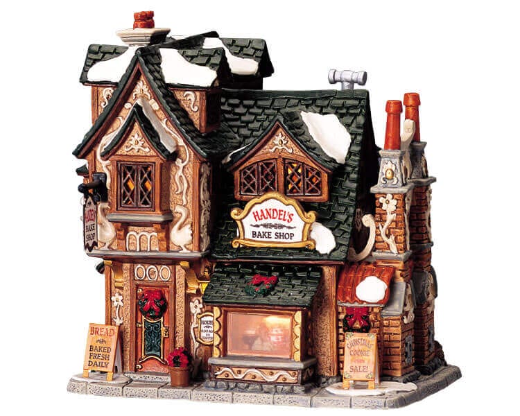 lemax-handel-s-bake-shop-boulangerie-miniature-lumineuse-village-de-no-l image 1