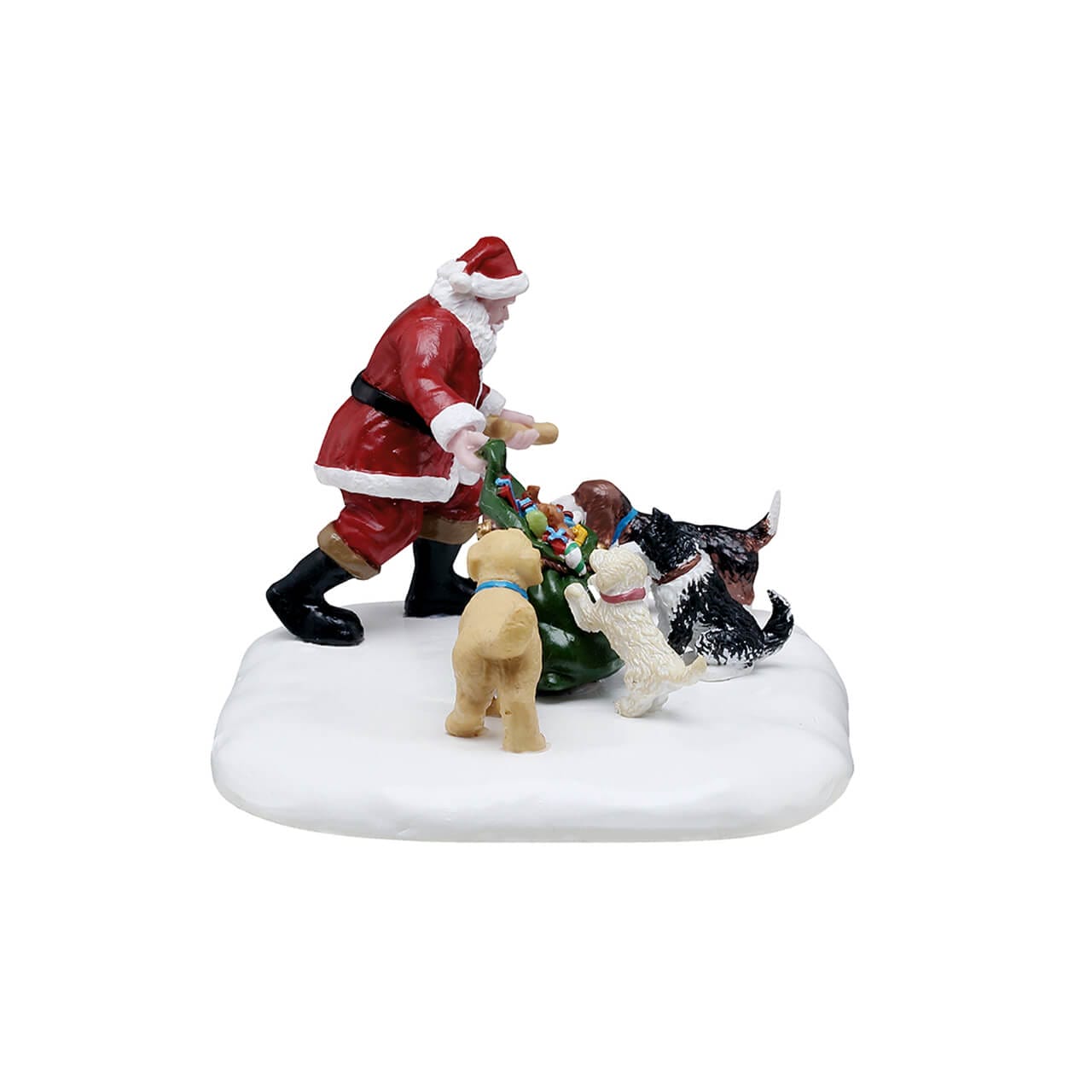 lemax-dog-park-christmas-figurine-chiens-et-p-re-no-l-village-de-no-l image 2