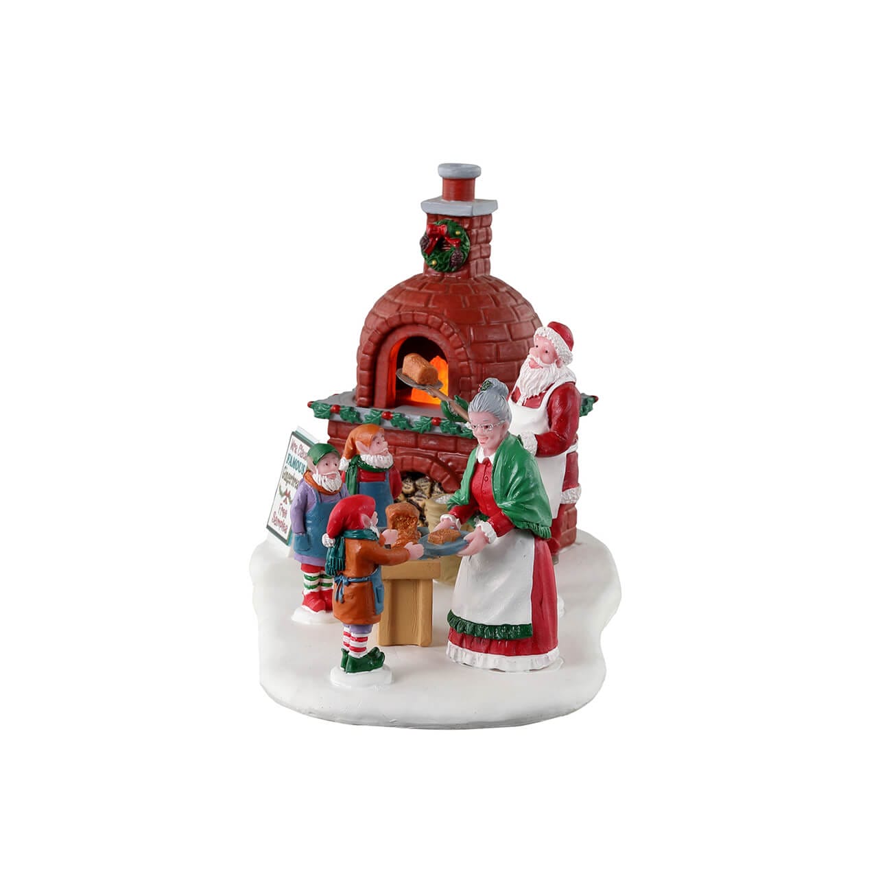 lemax-mrs-claus-gingerbread-bake-sc-ne-pain-d-pice-santa-s-wonderland image 3