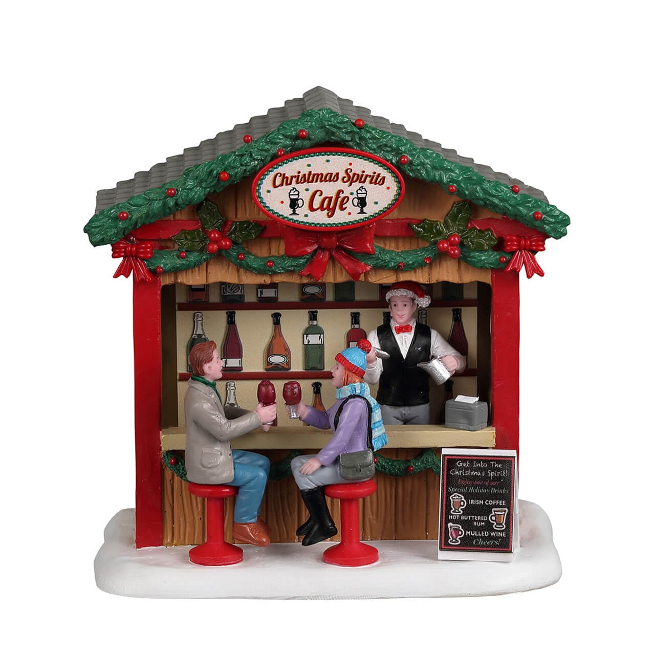 lemax-christmas-spirits-cafe-caf-caddington-village-miniature image 5