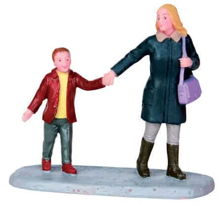 lemax-shopping-with-mum-figurine-village-de-no-l image 1
