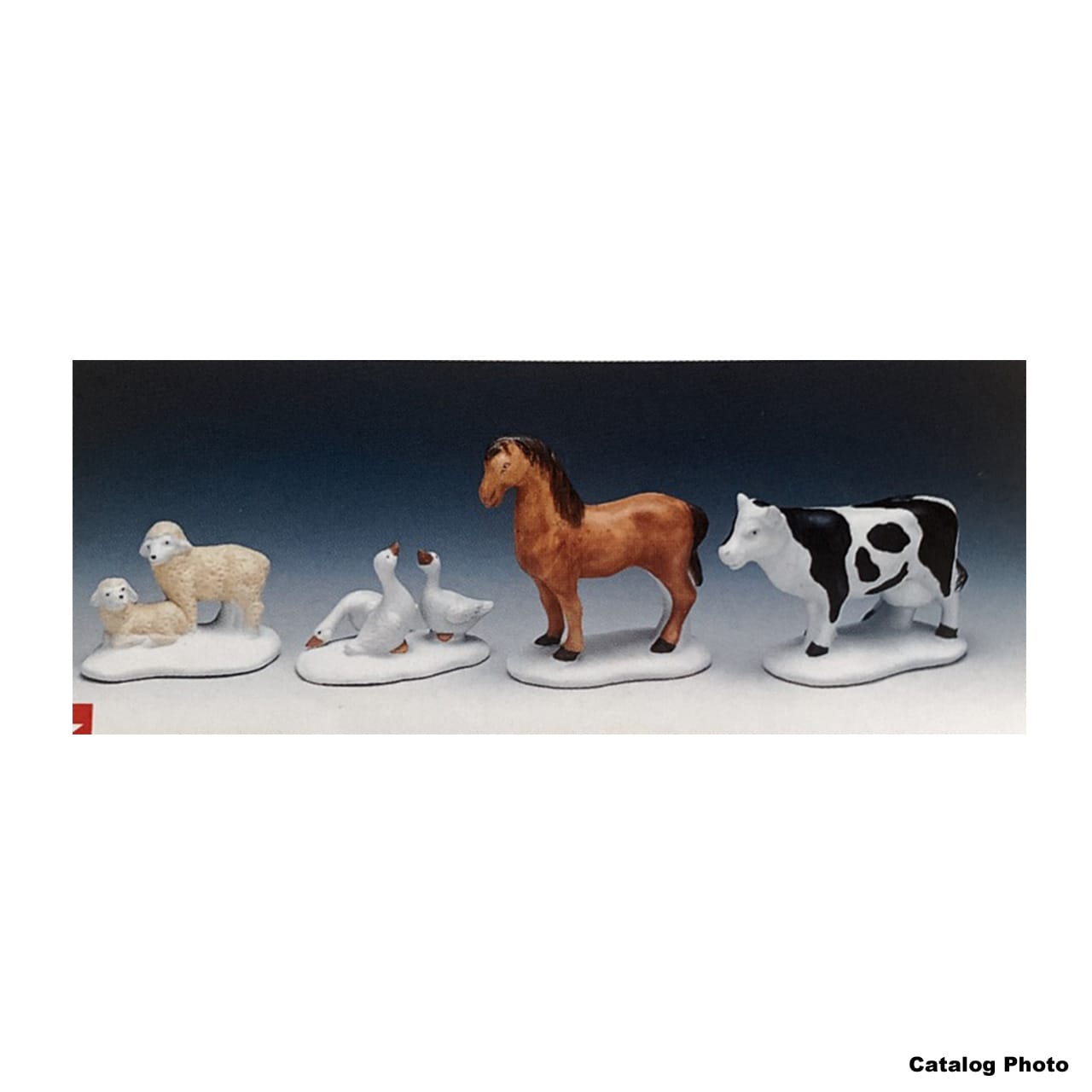 lemax-farm-animals-set-figurines-animaux-de-ferme image 1