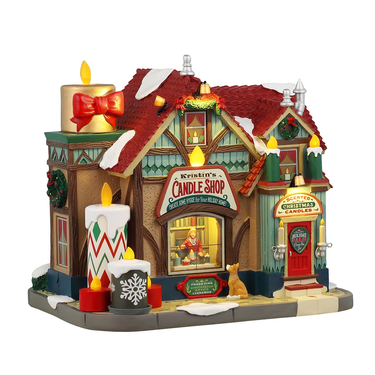 lemax-kristin-s-candle-shop-caddington-boutique-bougies-lumineuse image 2