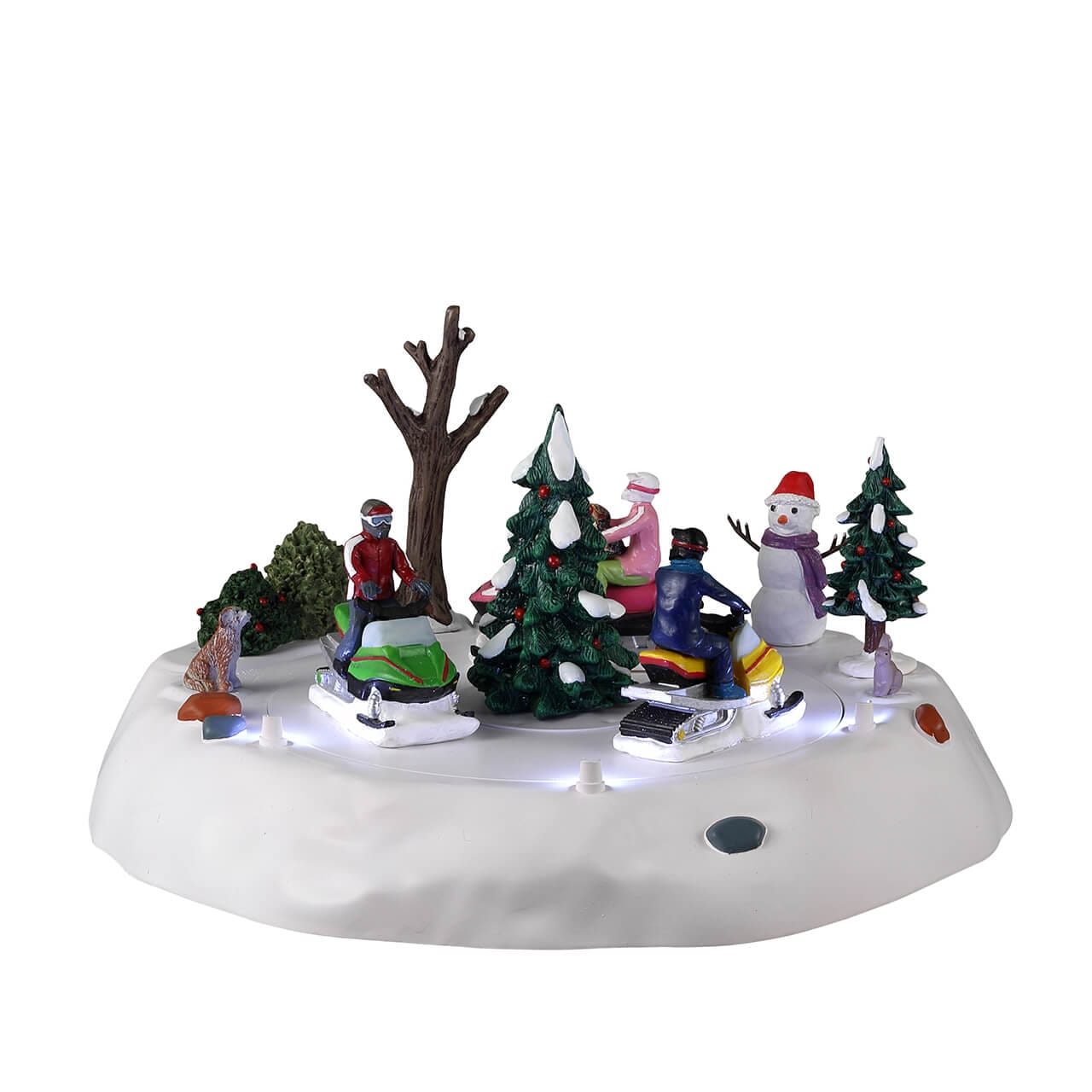 lemax-snowmobile-fun-man-ge-anim-motoneiges-vail-village image 1