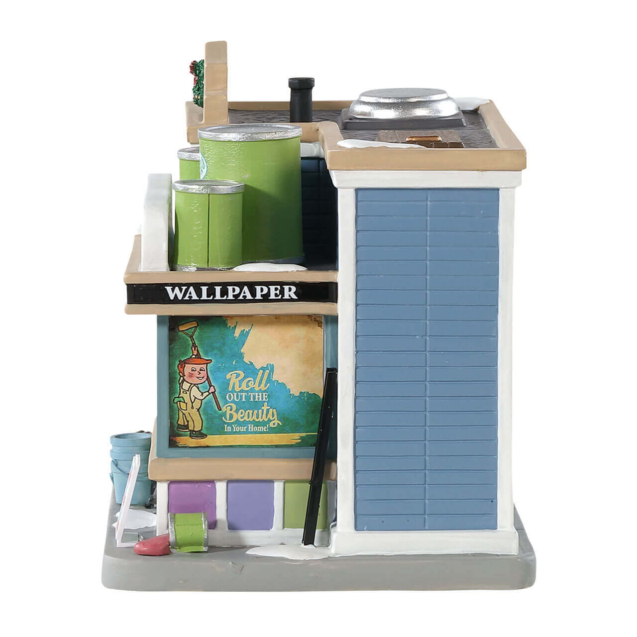 lemax-percy-s-paints-boutique-miniature-lumineuse-village-de-no-l image 2