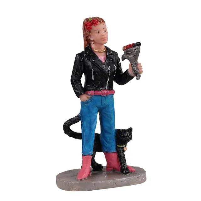 lemax-tattoo-katarina-cat-figurine-miniature-spooky-town image 1