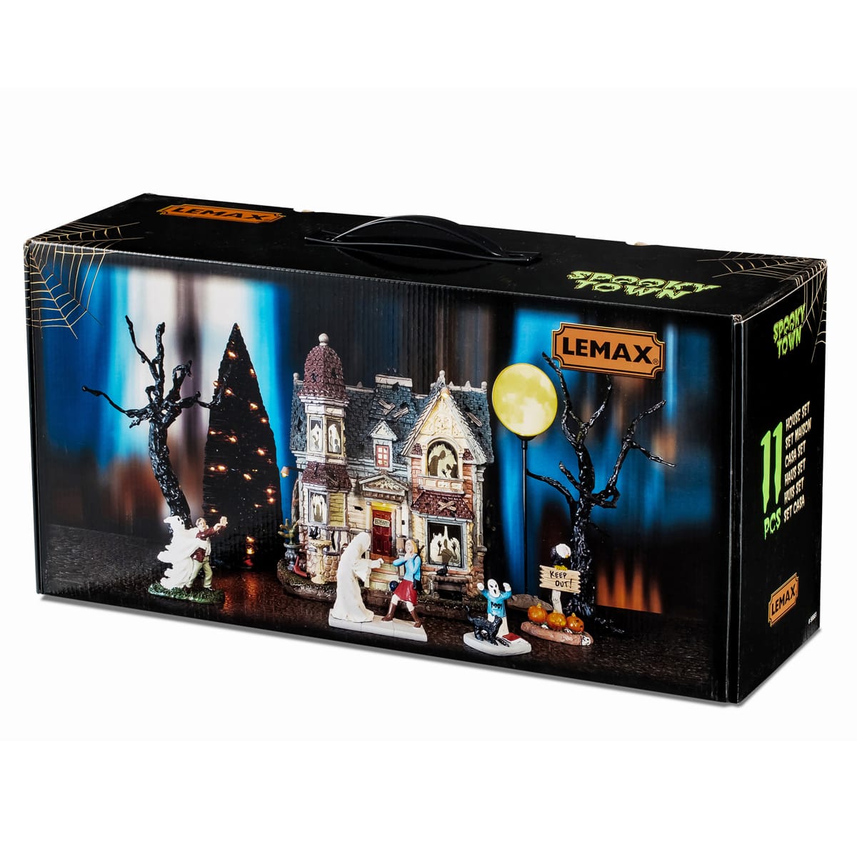 lemax-the-house-of-shadows-set-manoir-hant-spooky-town image 2