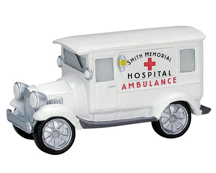 lemax-ambulance-v-hicule-miniature-village-de-no-l image 1