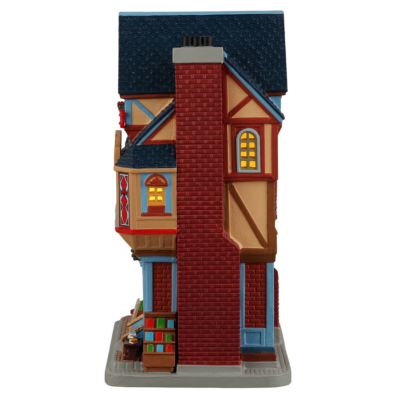lemax-the-tall-tale-librairie-miniature-lumineuse-village-de-no-l image 3