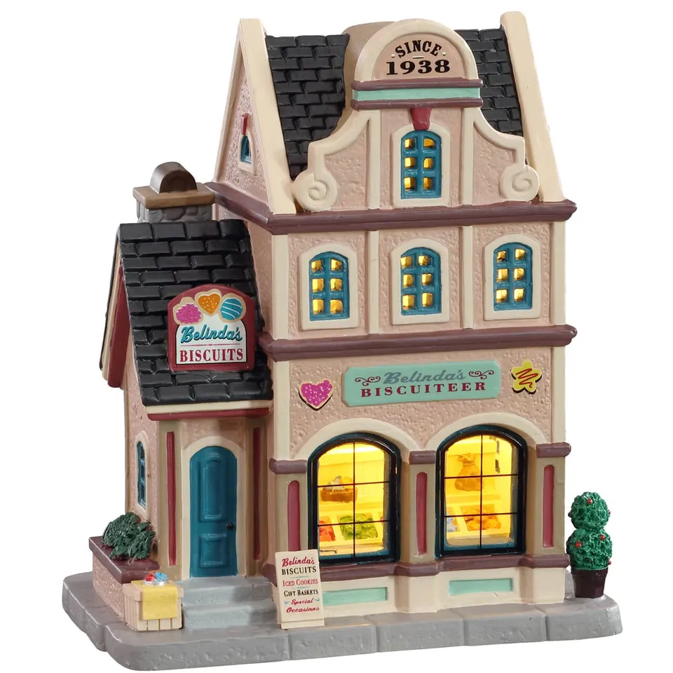 lemax-belinda-s-biscuiteer-boutique-sucr-e-lumineuse-caddington image 1