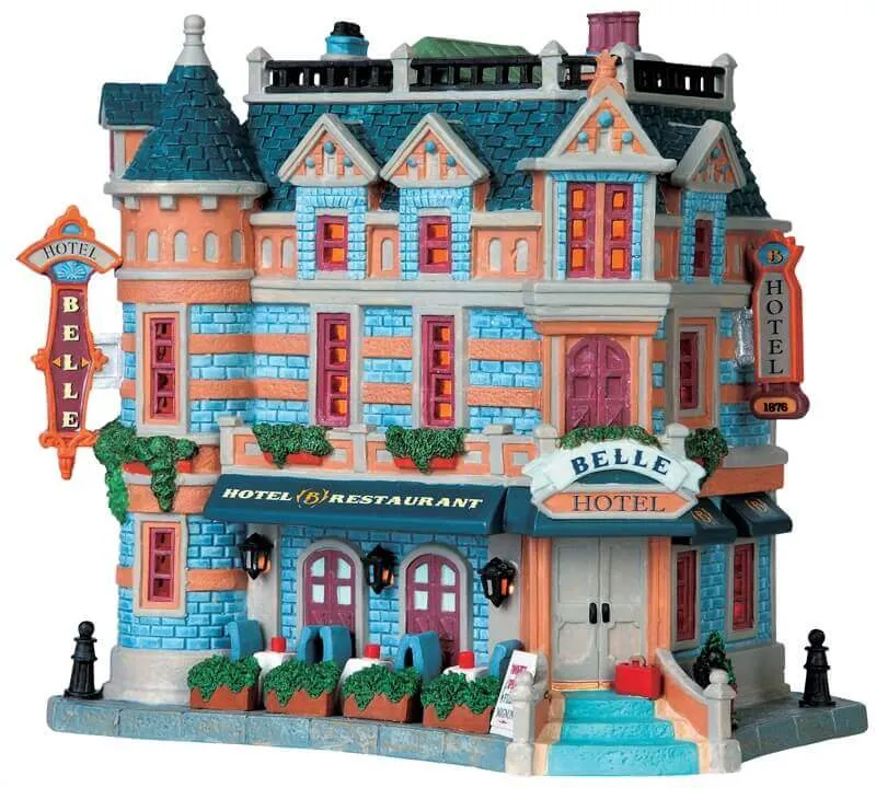 lemax-hotel-belle-b-timent-miniature-village-de-no-l image 1