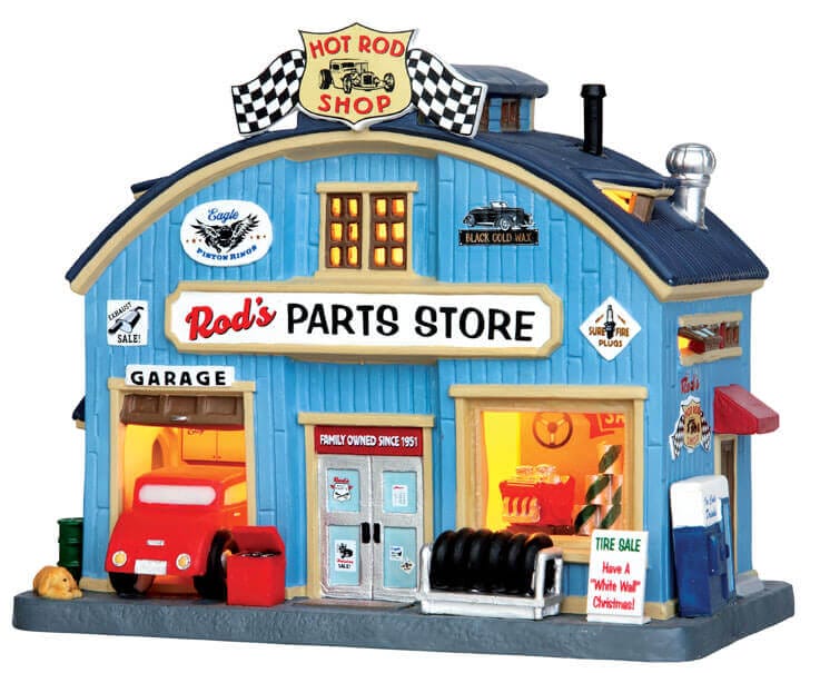lemax-rod-s-parts-store-magasin-miniature-lumineux image 4