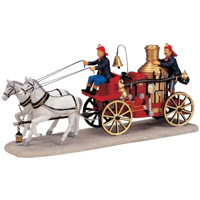 lemax-village-volunteers-lot-figurines-b-n-voles-village-miniature image 1