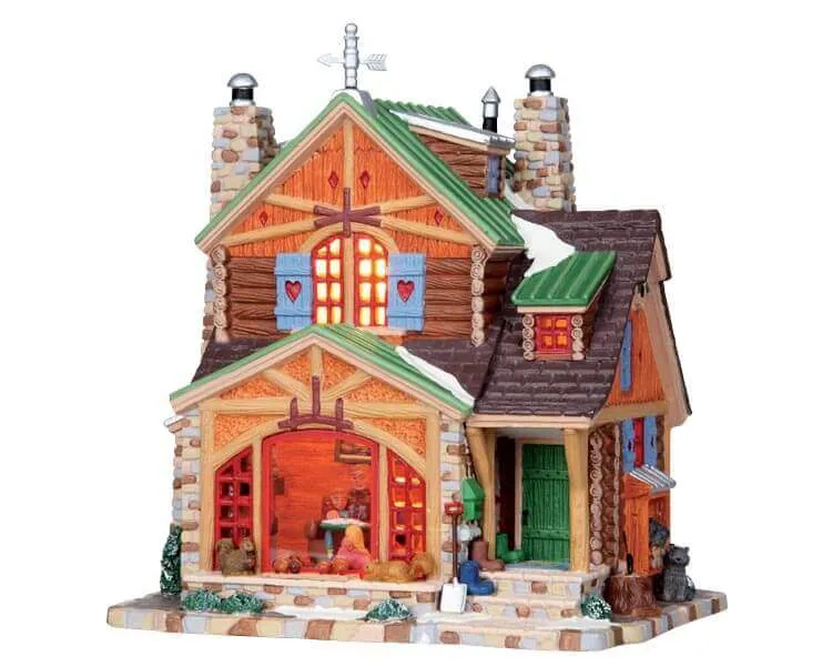 lemax-cozy-cabin-chalet-de-village-de-no-l-lumineux image 1