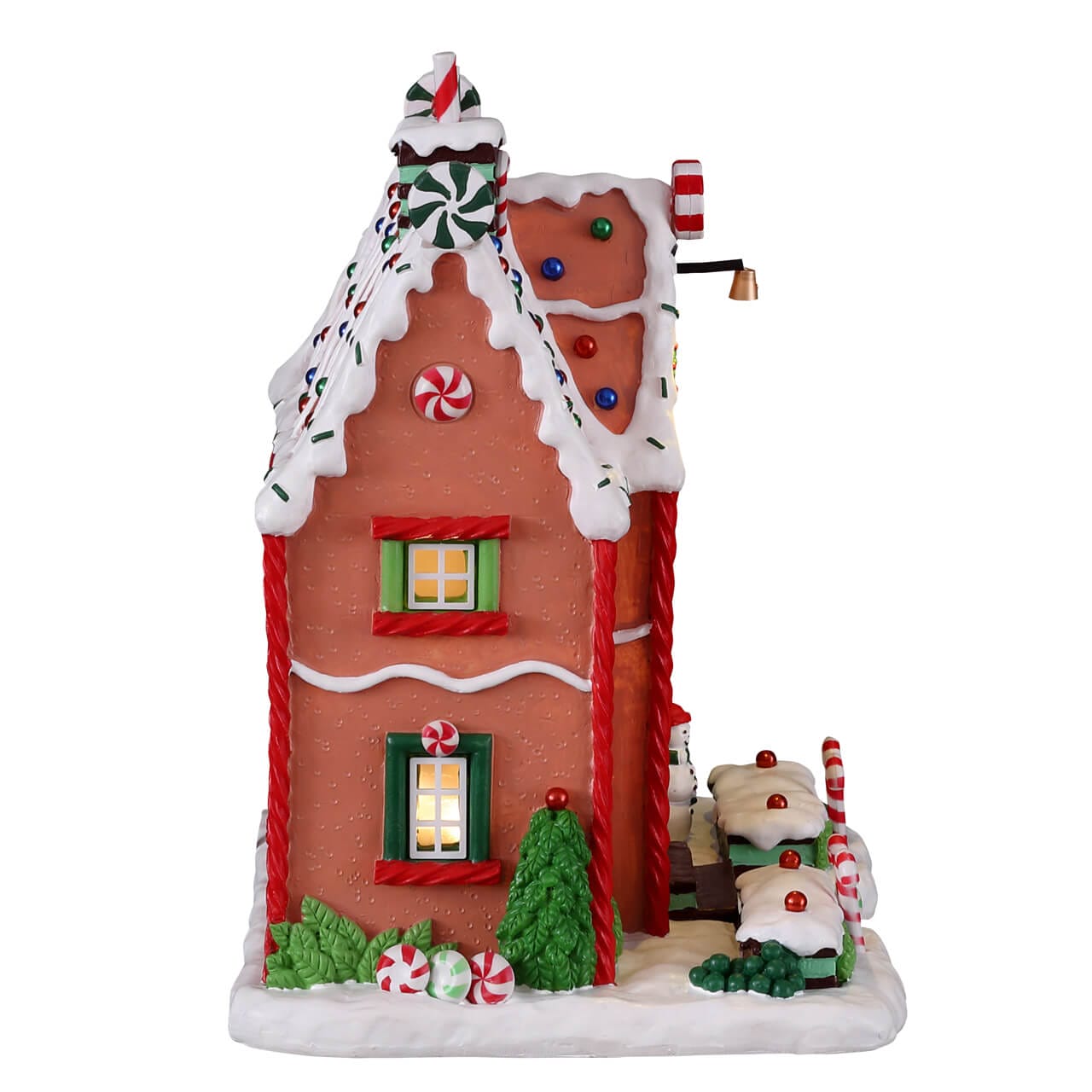 lemax-peppermint-house-grande-maison-lumineuse-en-pain-d-pices-sugar-n-spice image 2
