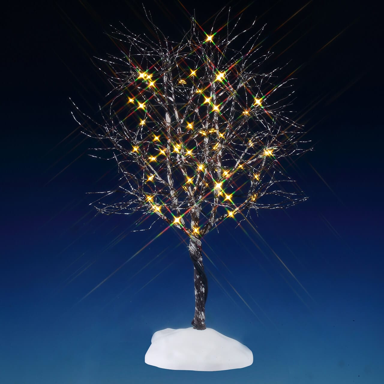 lemax-butternut-tree-clear-light-arbre-lumineux-miniature-village-de-no-l image 1