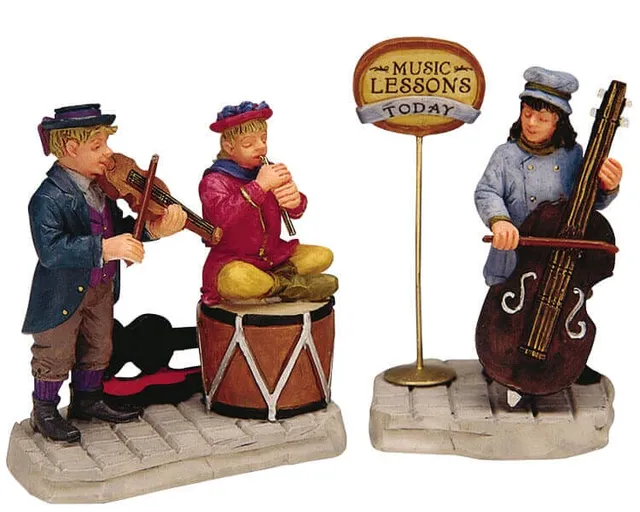 lemax-warming-up-figurine-village-de-no-l image 1