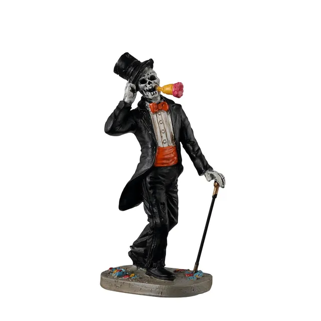 lemax-life-of-the-party-figurine-f-tard-spooky-town-halloween image 1