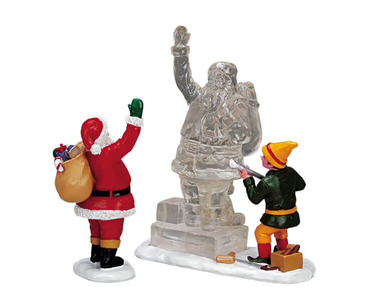 lemax-santa-sculpture-figurine-village-de-no-l image 1