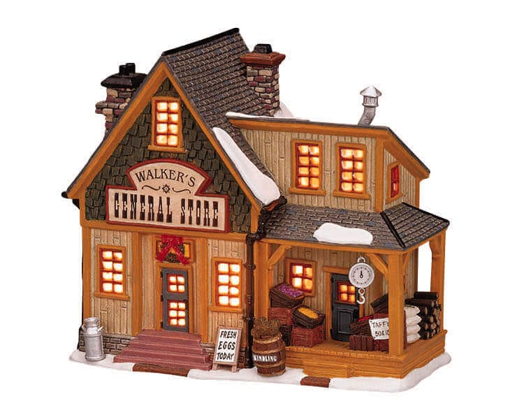 lemax-walker-s-general-store-b-timent-village-miniature-lumineux image 1